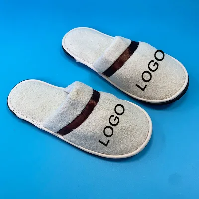 ELIYA Cheap Hotel Slippers Disposable Slippers for Hotel Eco Friendly Cotton Fabric Customized Logo Summer Slippers Hotel, Home