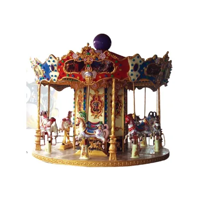 12 Seats Kids Carousel/amusement Park Carousel Horses for Sale/antique Carousel for Sale QX-126A