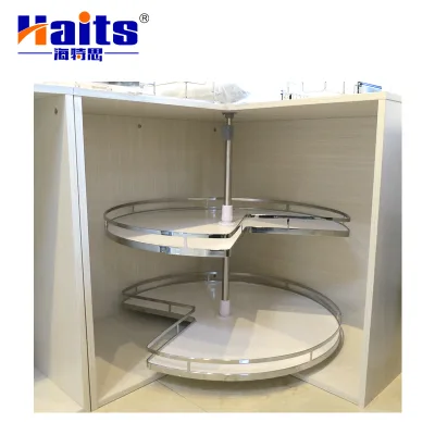 36" Kitchen Elevator Basket Lazy Susan Turntable for Table Kitchen Pull Down Basket Kitchen Pantry Unit