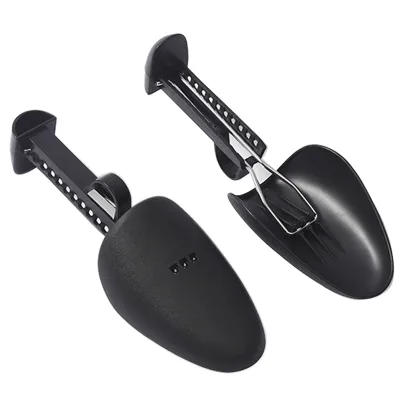 Factory Wholesale Black Shoe Last Used to Support Shoes Can Be Customized with Logos in Stock Plastic Shoe Tree