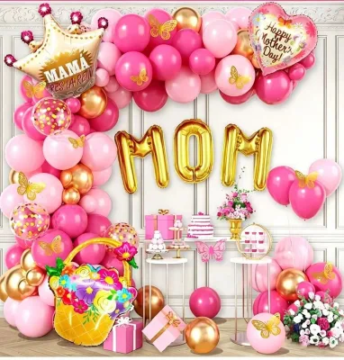 Mother's Day Balloon Set Holiday Decoration Props Arch Design Balloon
