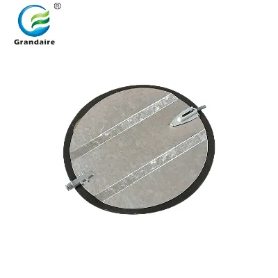 Wholesale Factory Price Steel Galvanized Steel Motorized Damper Single Blade with Gasket Modern Design Graphic Design Capability
