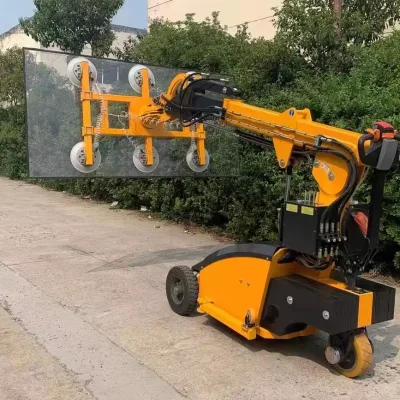Advanced Vacuum Glass Sucker Panel Lifter Machine Battery Powered Remote Control