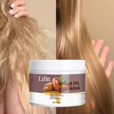 Lifitt Professional Repair Damage Dry Hair Treatment Mask OEM/ODM Wholesale Herbal Protein with Argan Oil Keratin Smooth Hair