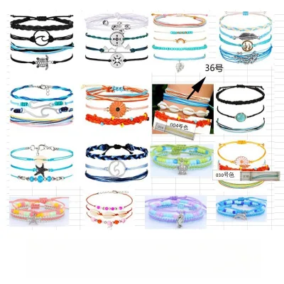 Factory Direct Sale Customized Knot Flower Butterfly Kid Fine Beaded Fashion Jewelry Bracelets with Wholesale Price