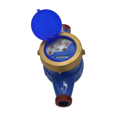 Corrosion Protected Epoxy Coated Cast Iron Multi Jet Water Meter 20mm Mechanical Meter Suitable for Underground Pipes