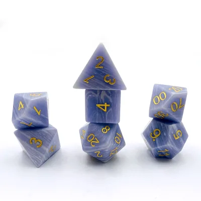 Popular Orignal Stone Dice Customized Polyhedral Gaming Dice No Mold Cost  Good Quality