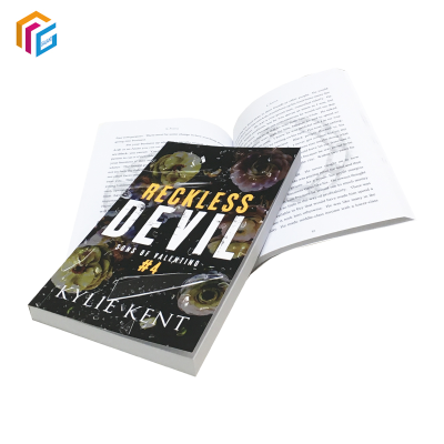 Wholesale Hardcover Catalog Printing Service Print Softcover English Book School Textbook Novel Story Learning Book