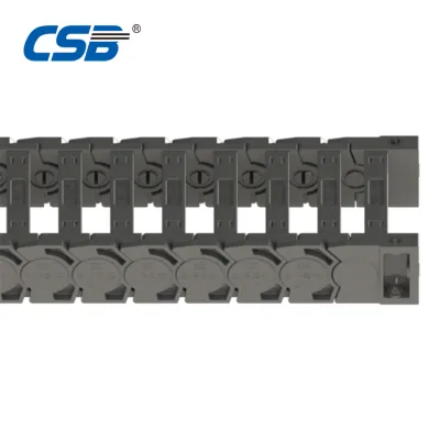 C04 Quiet Plastic Cable Carriers Cleanroom Suitable Special Elastic Structure Design Rotation Connection C04 28 040 150 046