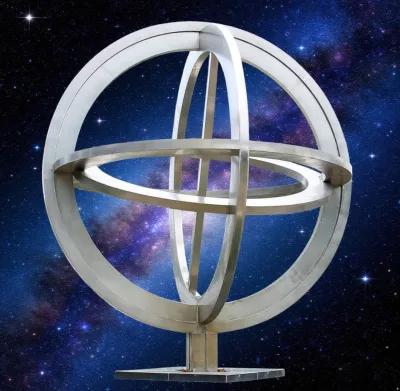 K009 Luxury Stainless Steel Globe Artwork-Eco-Friendly Weather Resistant Shiny Metal Earth Art Deco Handmade Indoor/Outdoor