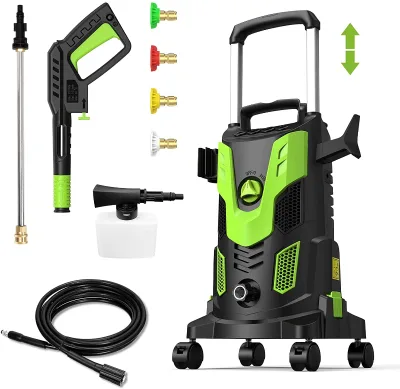 Continuous Working Commercial High Pressure Cleaner Heavy Duty Vehicle Washing Machine