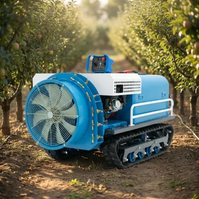 GIIFFEN Remote Control Agricultural Pesticide Sprayer Automatic Crawler Air-Driven Pesticide Robot