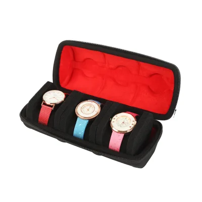 Custom Waterproof Shockproof Dustproof Hard EVA Foam Travel Watch Case with Custom Logo Custom Color & Size