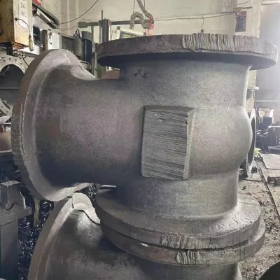 Rough Machining and Fine Machining Carbon Steel Gate Valve Body