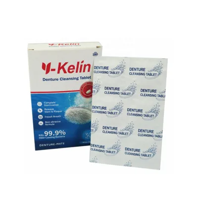 Denture Cleansing Tablet Dental Oral Care False Teeth Cleaning