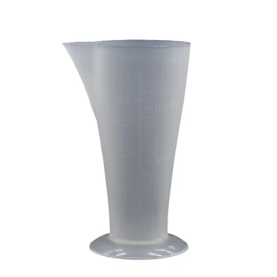 Anti-Slip Frosted Plastic Hair Dye Measuring Cup with Scale Thickened Multi-Purpose Styling Tool for Salon Custom Logo