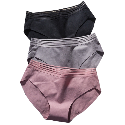 Seamless Every Day Lace Underwear Panties Briefs Cotton Gusset Sweet Girl Women Hipster Briefs