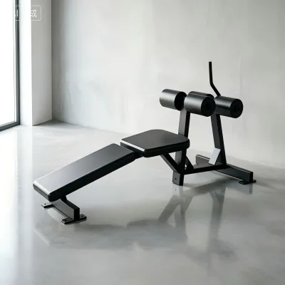 Gym Use Durable Commercial Abdominal Decline Bench Stable Sit up Bench for Gym Club Core Muscle Training