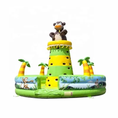 Climbing Tower Jungle Inflatable Climbing Blow up Climbing Wall for Kids Bounce and Climb