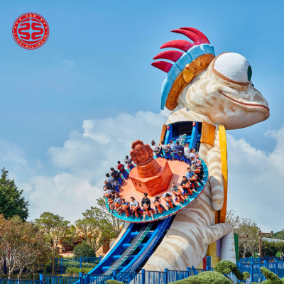 Extreme Amusement Park Mega Disko Rides Flying Disco Rides 16 Seats 24 Seats Space Ufo Thrilling Family Rides Flying Disco