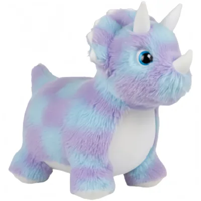 Colorful Kiyo Dinosaur Shaped Plush Hopper Animal Toys Kids Soft Inflatable Jumping Horse Toy Gift Wholesale Custom Animal Toys