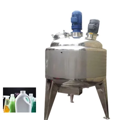 316L Electrically Heated Pectin Mixing Tank Scraped Wall High Shear Homogenizing Drum Storage Tank