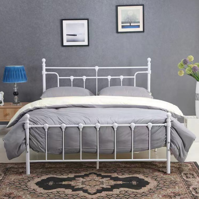 Metal Bed Frame Queen Size Bed Head and Legs Iron Metal Bed Frame