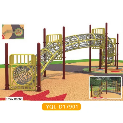 Top Level Plastic Climbing Frame Equipment Climbing Net Outdoor Playground