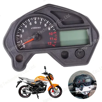 Professional Customization Digital Motorcycle Dashboard Moto Bike Gauge Odometer for Caribe 200