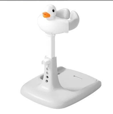 Adjustable Height Baby Shower Stand with Anti-Slip Base,Bath Shower Standing Support Baby Bath Stand