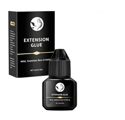 Waterproof UV Lash Extension Glue Fast Drying Strong Hold PMMA Material Non-Toxic Custom Logo Option