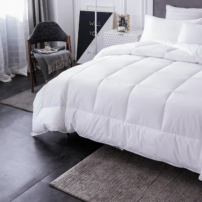 Luxury Hotel Collection Grand White Down or Microfiber Filling Duvet or Comforter Supplier