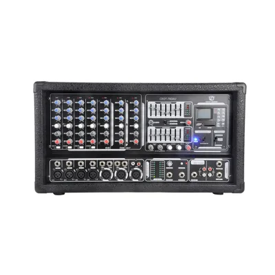 Accuracy Pro Audio CEOT-760AU Powered Audio Mixer Amplifier Amplifier Audio