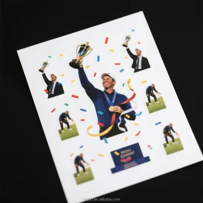 Custom Golf Kiss Cut Stickers Private Label for Personalized Decoration