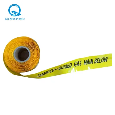 Underground Detectable PE+OPP+AL/ 316 Grade 0.7mm Stainless Steel Wire Warning Tape Australian Standards