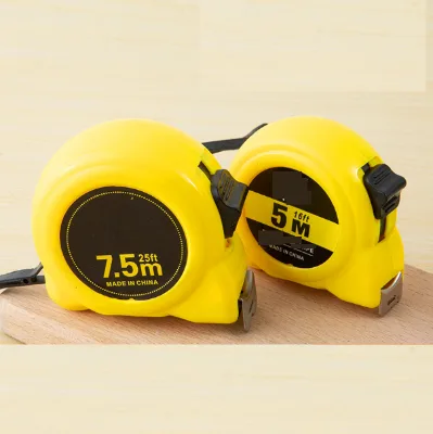 Supply 5M steel tape measure for home engineering measurement tools, brand new plastic steel tape measure