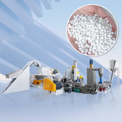 Twin Screw Extruder Double Stage Double Screw Twin Screw Additions for HFFR/PP/PE Pelletizing Granules Making Machine High