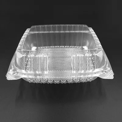 Biodegradable Bops Clear Clamshell Packaging Clear Bread Container With Lid