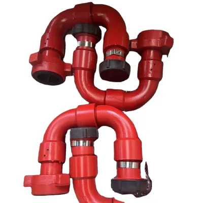 3" 1502M X 1502F Swivel Joint Active Elbow for High-Pressure Wellhead Applications