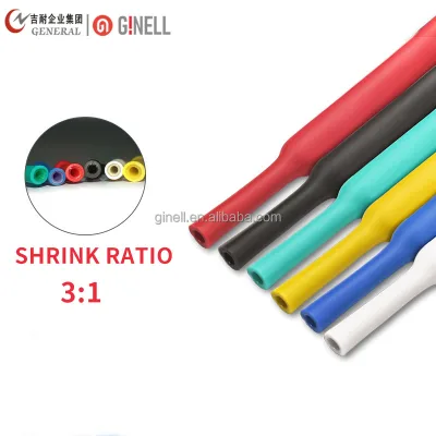 3:1 Heat Shrinkable Cable Sleeve PE Polyolefin Material for Cable protection Sleeving