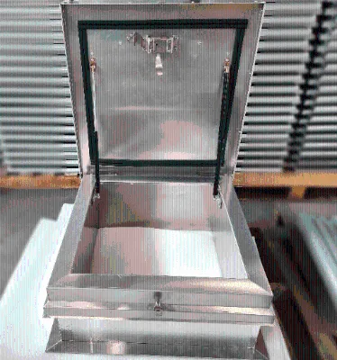 Durable Lightweight Aluminum Roof Hatches Provide Safe, Weatherproof Roof Access with Corrosion-resistant Construction.