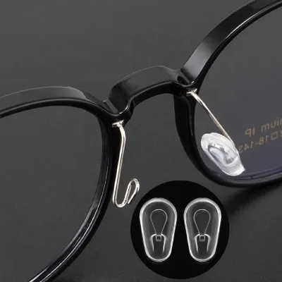 Special Push-in Silicone Nose Pads for Glasses Air Cushion Anti-slip Eyeglasses Nose Pads Eyewear Accessories