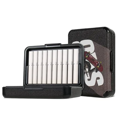 Fashion Cigarette Case for Short 48mm Cigarette Creative Pattern Storage Box Anti-pressure Cigarette Stick Holder Accessories