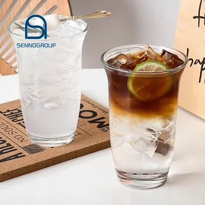 Modern Coffee Mug Glass Cocktail Glass Cup Restaurant Drinking Glass Tumbler Coffee Tea