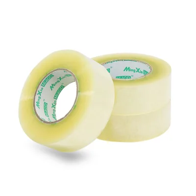 Transparent Tape Wholesale Express Tape Beige Packaging Special Transparent Large Roll Sealing Tape