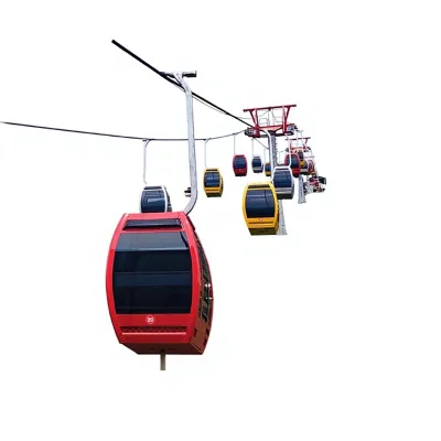 DQ Commercial Historical Style Steel Overhead Cableway Cultural Heritage Outdoor Use 100-500kg Capacity 5-10 Passengers Ropeway