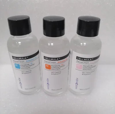 Hydra Aqua Peel Solution 50ML Dermabrasion Facial Deep Cleansing Blackhead Liquid Repair Small Bubbles Water Solutions