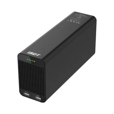 ISDT SP2425 600W 25A Smart Power Supply Adapter 1 DC Port 2 USB Charging Output Battery Balance Charger for UAV Plastic