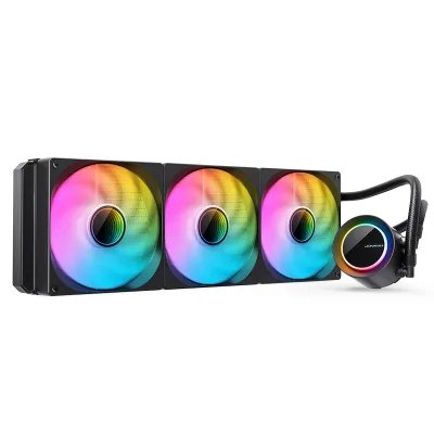 New CPU Water Cooler TG-420 Black with Aluminum Heatsink ARGB Support for LGA 1200/115X/1700;AM4/AM5