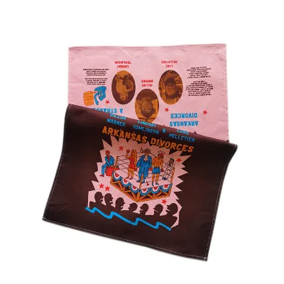 Colorful Digital Printed Tea Towel Kitchen Towel,Jamaican Peppertree Tea Towel